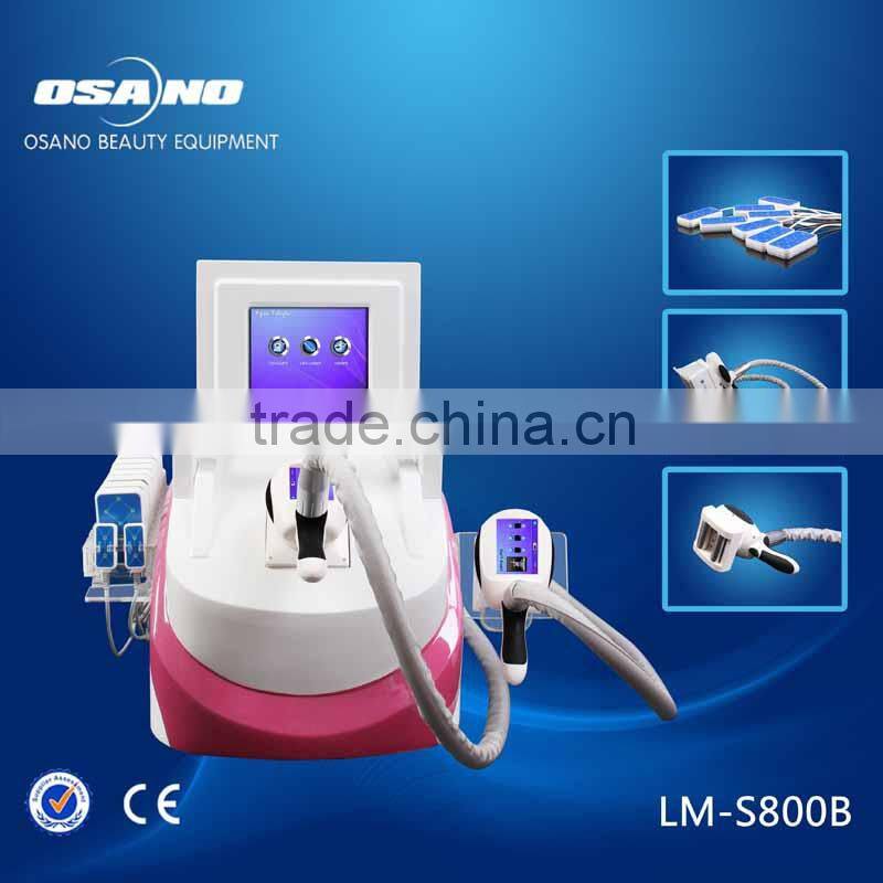 High performance diode laser waist slimmer celluless vacuum body massage