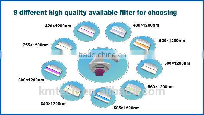 2016 elight ipl rf nd yag laser tattoo removal/skin rejuvenation machine