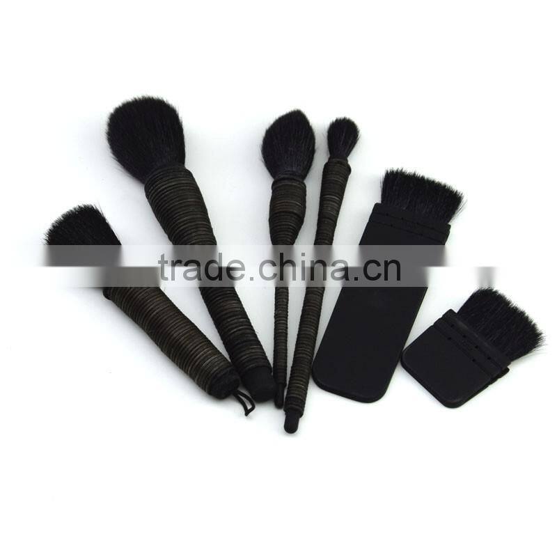 Popular contour brush blender rattan makeup brush set