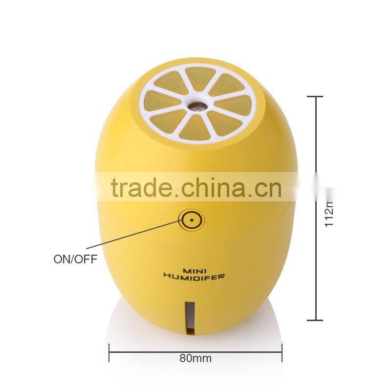 wholesale 180ml USB Mini Humidifier Led Night Air Purifier Diffuser Mist Maker for home