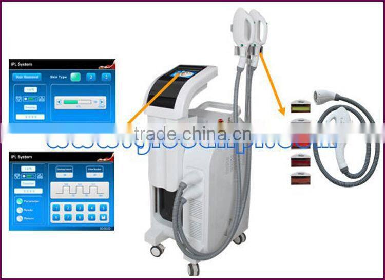 Best effect !!! Multifunction e light facial rejuvenation machine with CE certificate