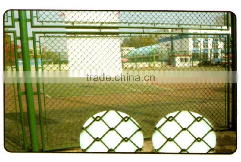 Hot Dipped Galvainzed Powder Coated Chain Link Fence Panels