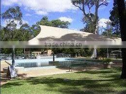 HDPE swimming pool shade sail