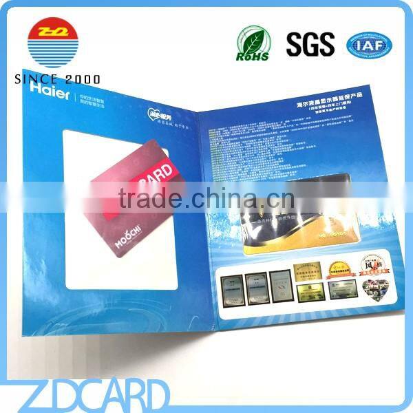 CMYK Printing Gift Card Brochure and Flyer,Leaflet,Booklet