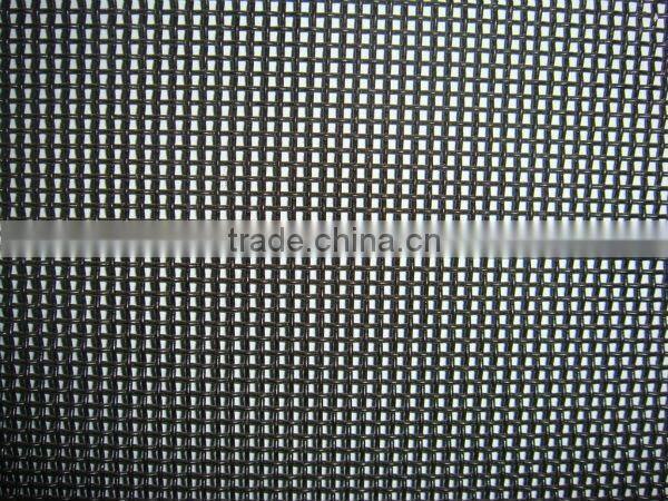 window door security screen/black 316 grade stainless steel security mesh/security window screen