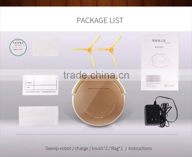 2016 Hottest Intelligent Vacuum Cleaner Robot Automatic Sweeper