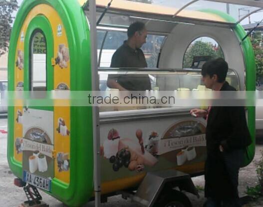 Mobile Towable Food Trailer, food catering trailer/mobile kitchen truck for sale/food service trailer