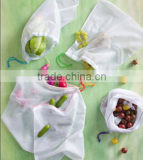 Lightweight Washable Mesh Bag for Grocery Veggie Fruit Storage Shopping Bag