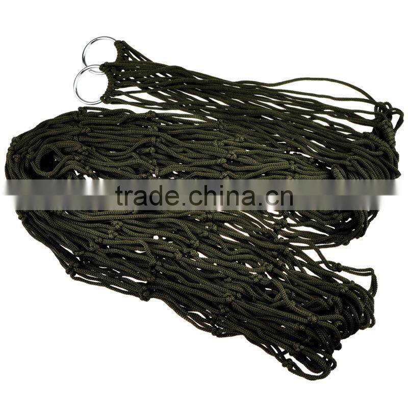 2015 Outdoor Caming Double Nylon Mesh Camp Making Rope Hammock