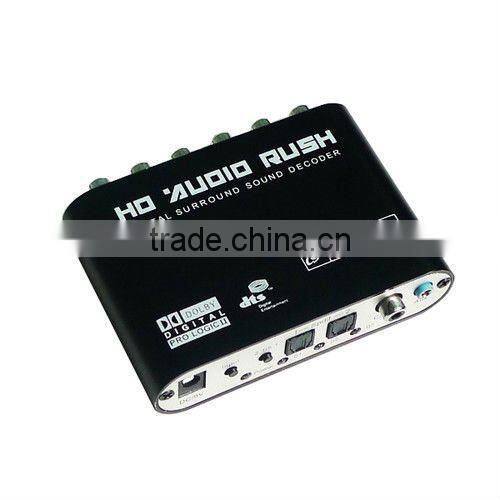 Digital Audio converter 5.1 Channel DTS/AC-3 Digital Surround Sound Audio Decode