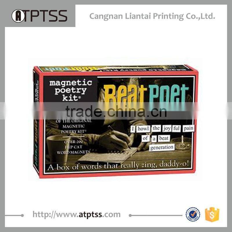 Novelty creative magnetic poetry kit