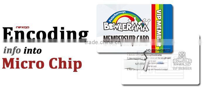 125Khz EM4305 Rewritable RFID Card 30mil Thickness Plastic Card