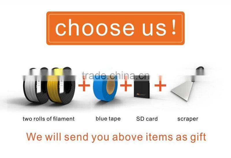 230x150x150mm Printing Size FANTASY Desktop 3D Printer Kit Machine Price FDM Dual Extruder Works with ABS and PLA