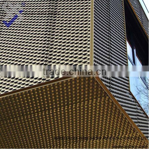 High quality and factory price beautifully colored powder coated expanded metal mesh