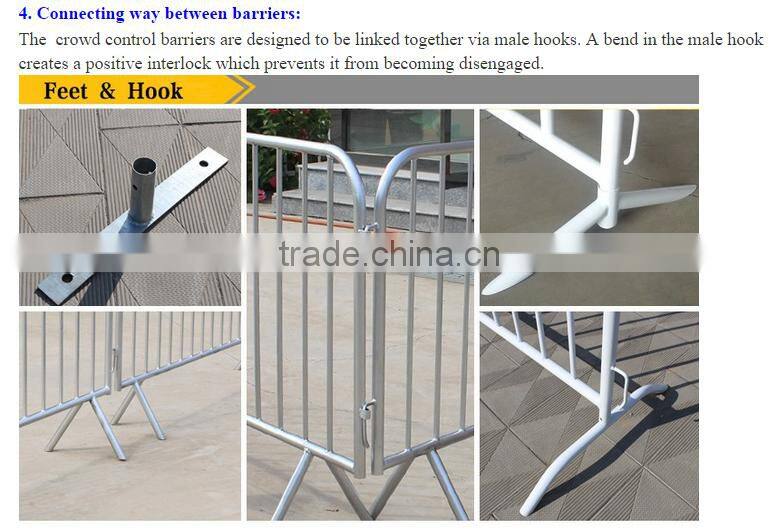 China wholesale cheap hot sale temporary fence/heavily hot dip galvanized temporary barriers