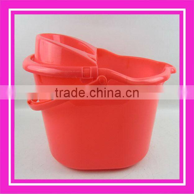 plastic bucket mop bucket with wringer