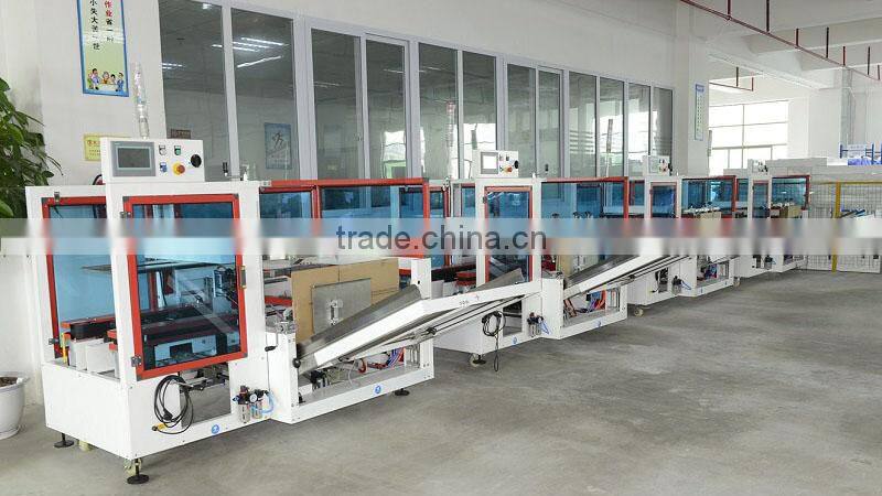 Automatic High Speed Good quality carton box erector machine with bottom sealer