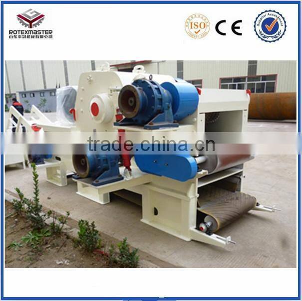 Wood drum chipper in Vietnam