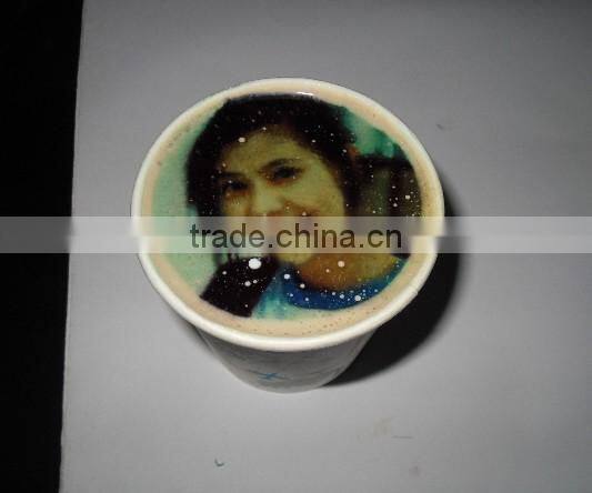 Automatic A4 Flatbed Custom Cup Coffee Machine Printer