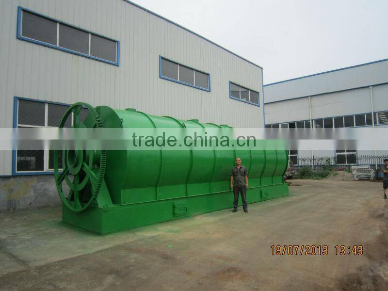 Pyrolysis Plastic Plant To Oil Refine Waste Plastic Machine Environmental Friendly