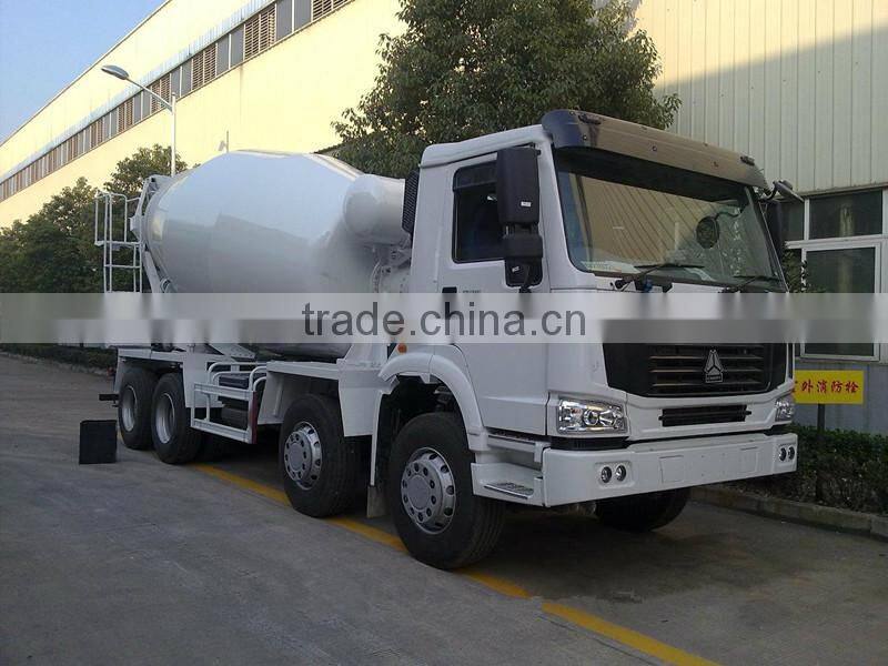 HOWO 8x4 31ton Self-loading Concrete Mixer Truck