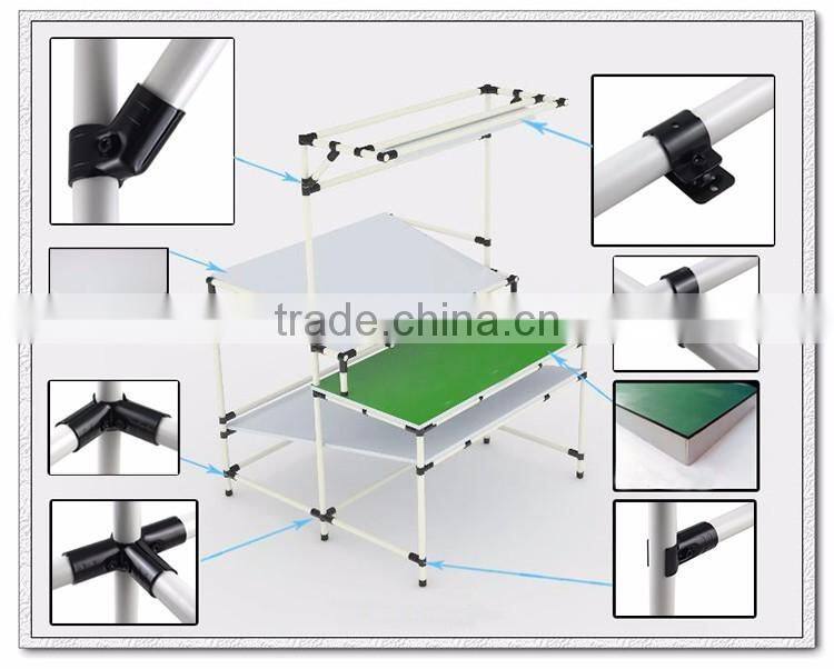 PE / ABS coated pipe and pipe metal joint/lean tube pipe metal joint