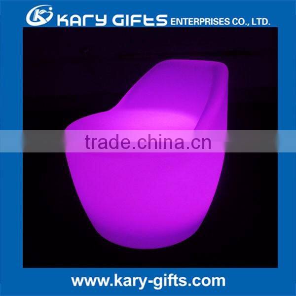 Outdoor used led lighting chair indoor coffee table led chair