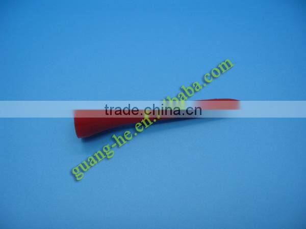 Diodegradable and compostable PLA(polylactic acid)plastic golf tee, environment-friendly