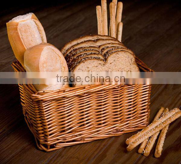 jiayu Wholesale miniture Wicker bread baskets with fabric liner