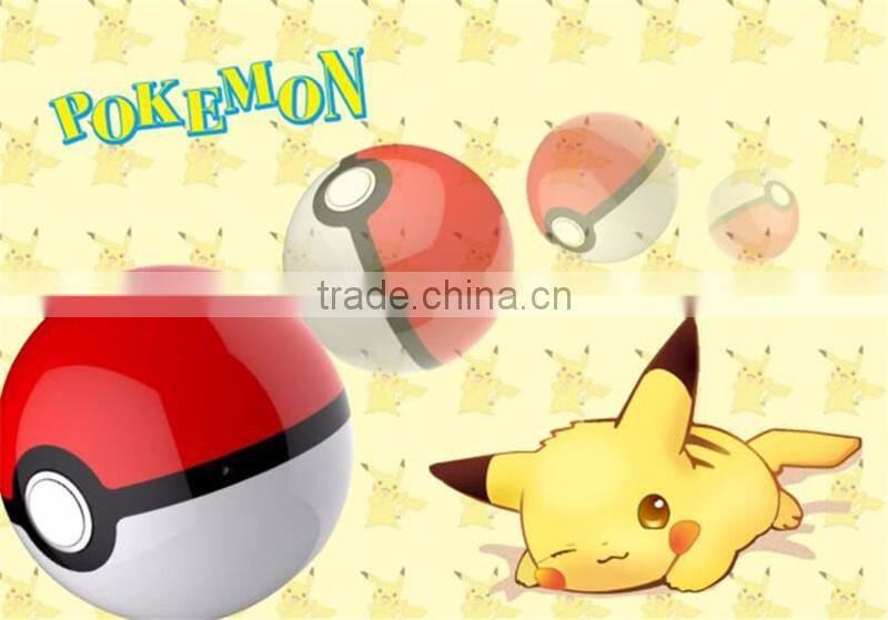 Pokemon Go Pokeball Hot Sales porjector Power Bank 12000mah Poke luminescent Ball Mobile Charger