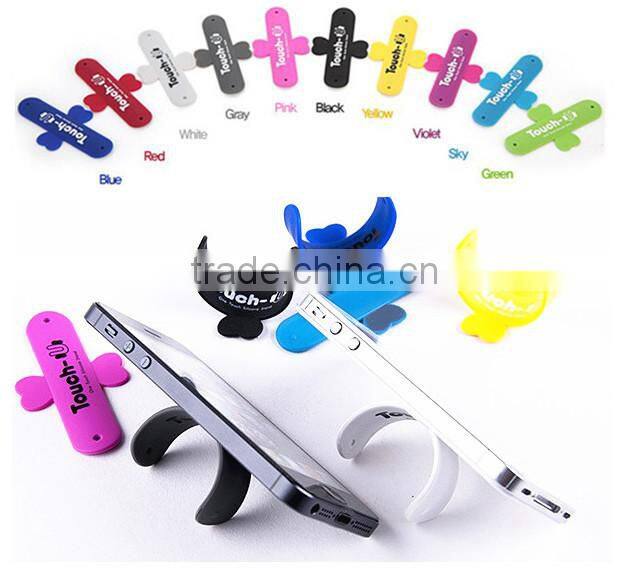 General Usage Touch U Silicone Mobile Stand for Apple iPhone, SAMSUNG, Blackberry, HTC, etc