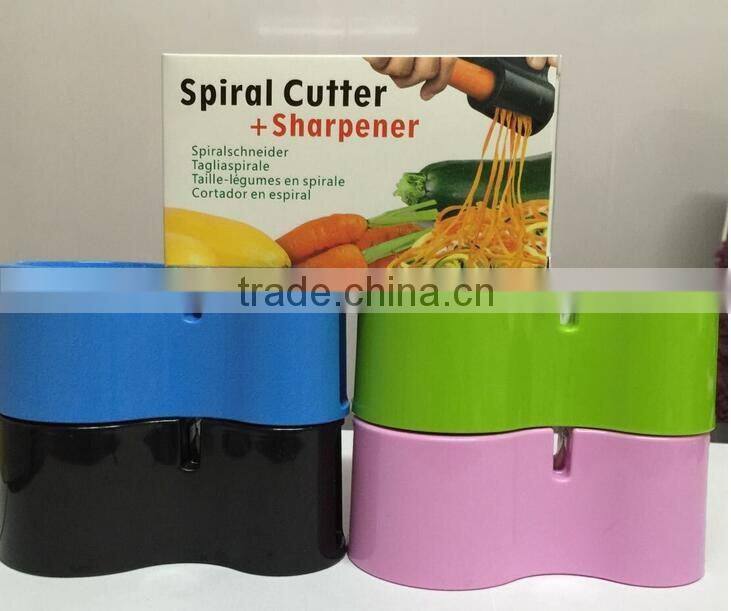 CY101 Multi-purpose Vegetable Spiral Cutter Sharpener Knife Grater Shredded Slicer Kitchen Accessories