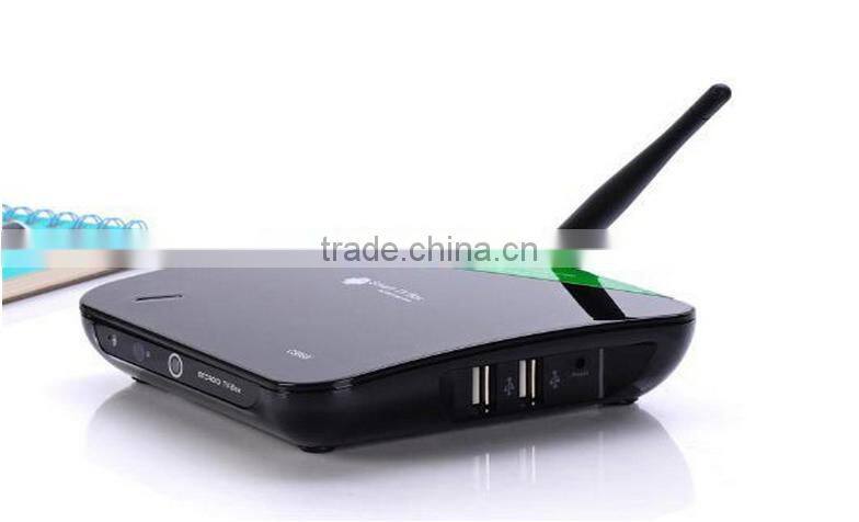 Wholesale Android 4.4.2 Quad Core Android TV Box CS968 With Web Cam, Mic, RK3188 2G/8G With WIFI Remote Control