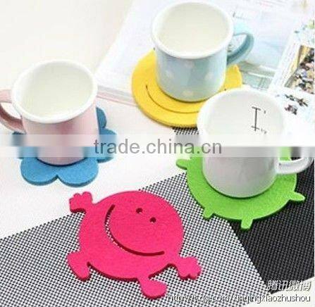 polyester felt cup pad