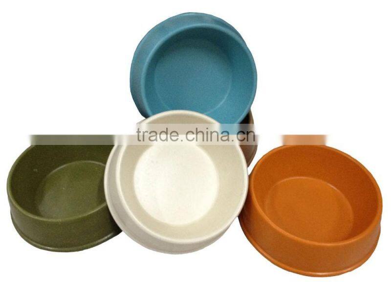 Hot selling bamboo fiber pet bowl