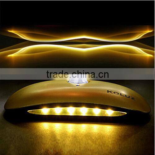 Supply creative fashion Apple mouse multifunctional infrared intelligent inductive LED night light / faba bean lamp