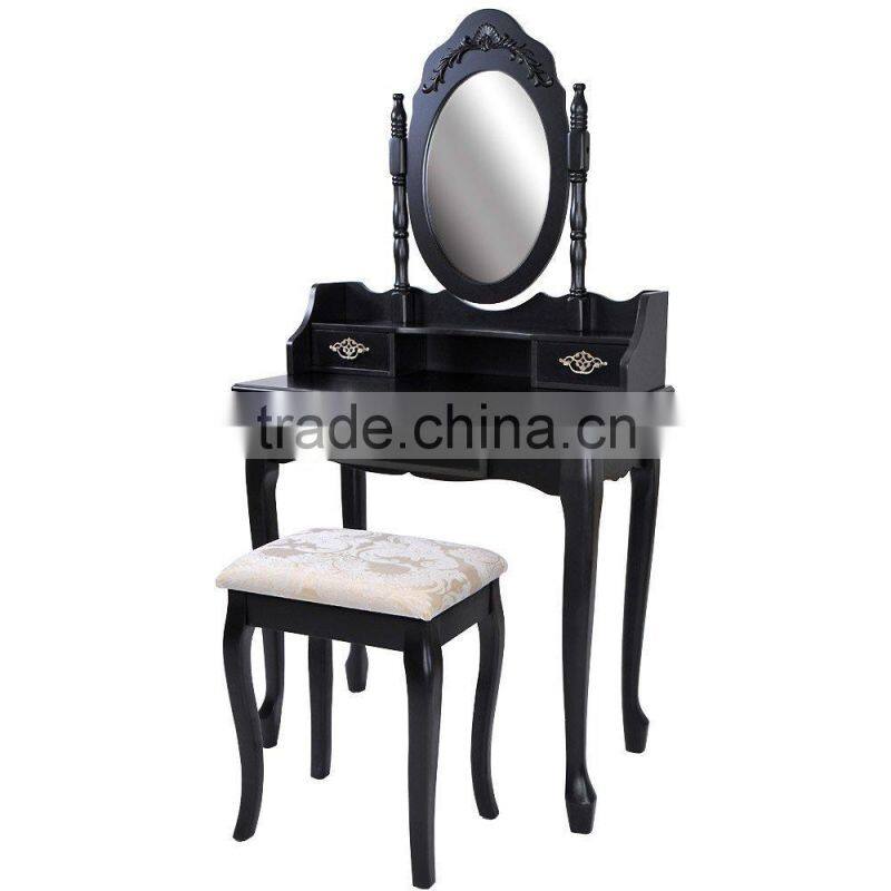 Vintage Cosmetics dressing table with mirrors/ Vanity table Dresser Vintage Cosmetics with mirror