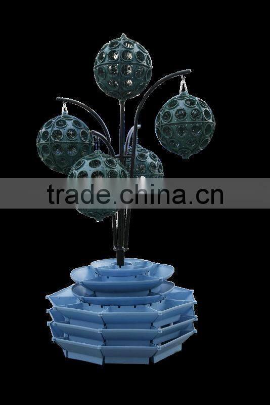 SOL self-watering grow planter plastic flower planter flower ball pots