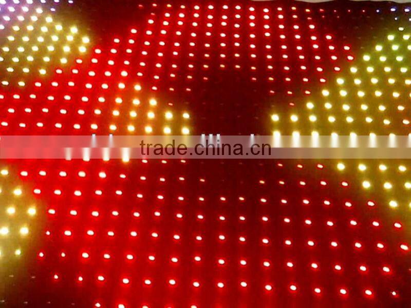 new product p100 PC led video cloth for club/stage decoration