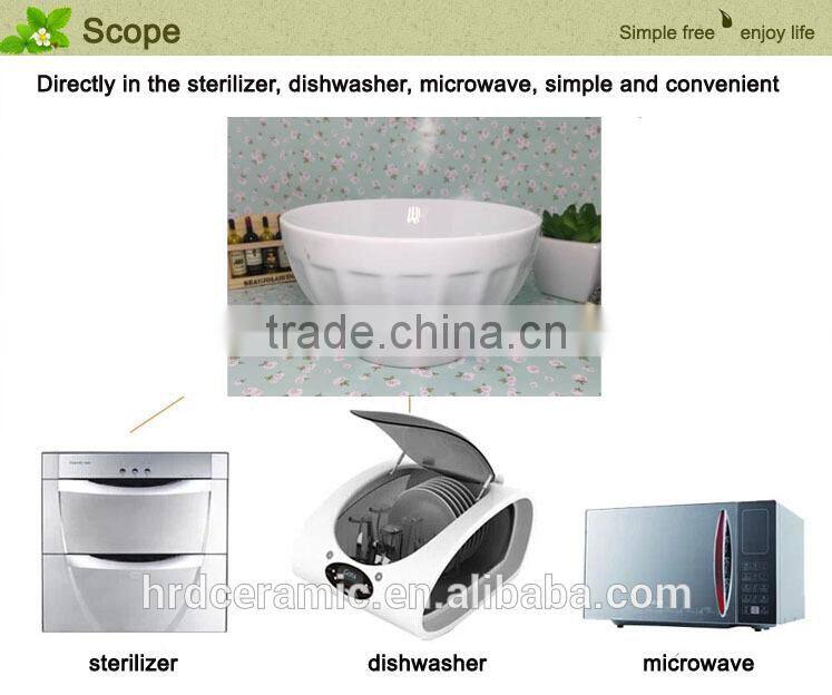 Stocked cheap ceramic rice/salad/soup bowls