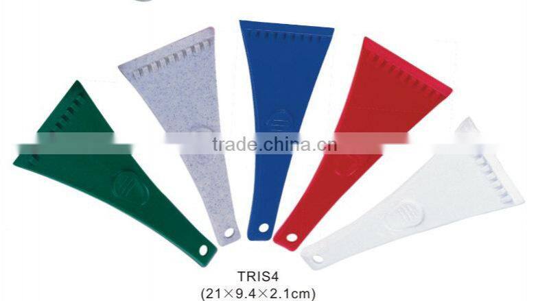 Plastic Car Ice Scraper with Ice Breaker Teeth