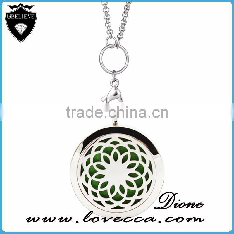 Best Handmade Gift Girls Aromatherapy Necklace essential oil diffuser necklace
