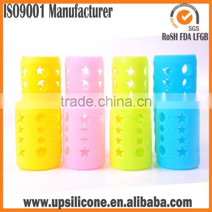 baby bottle sleeve Glass Bottles glass baby feeding bottle cover