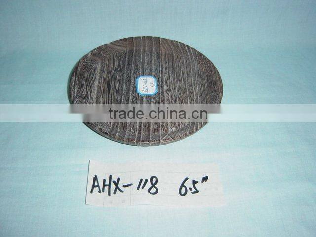 The glass bottom wooden tray