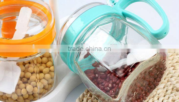 Kitchen necessary wholesale glass oil bottle jars