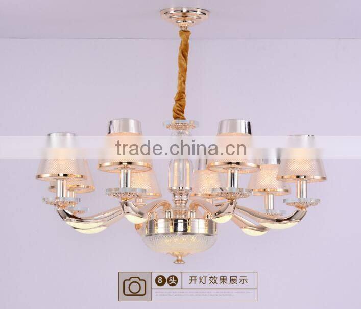 M990 Momoda decorations European simple Crystal modern living room bedroom lighting chandelier pendant lamp