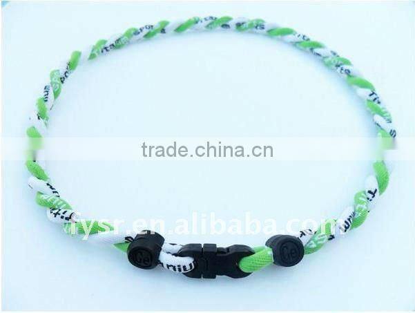 custom made cheap sports titanium necklace
