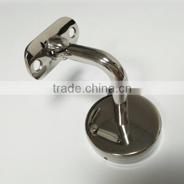 Stainless Steel Handrail Bracket/Wall Mounted Pipes Connector With Cover