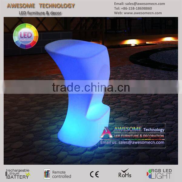 outdoor events party glowing led bar stools (BS100)