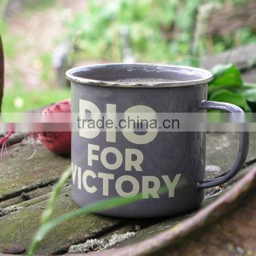 Hot sale metal camping mug